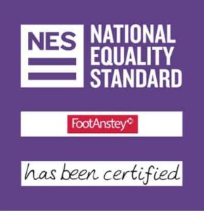 Foot Anstey secured reaccreditation from National Equality Standard