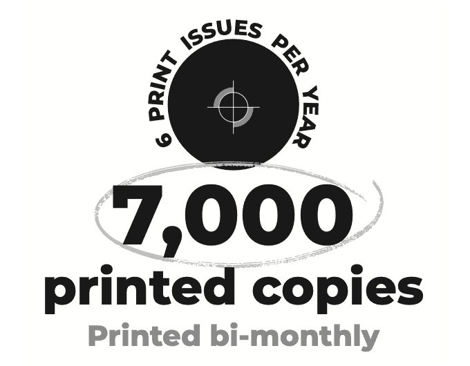 7000 printed copies - infographic