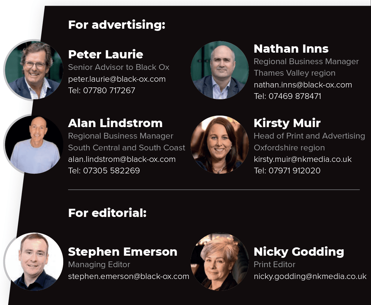 The Business Magazine - advertising team
